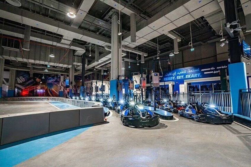 EKart Zabeel Karting Zone Entry Ticket