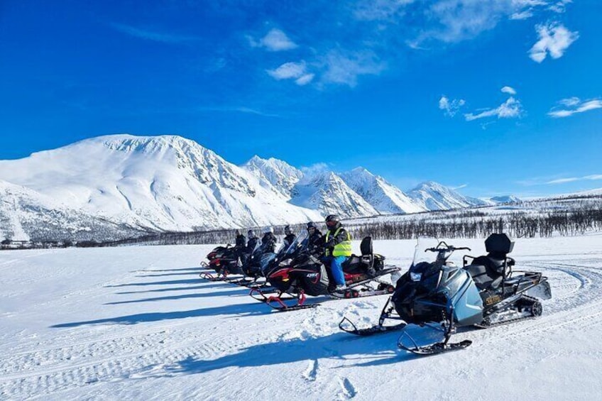 Lyngen Alps Guided Snowmobile Tour From Tromso