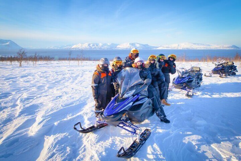 Lyngen Alps Guided Snowmobile Tour From Tromso