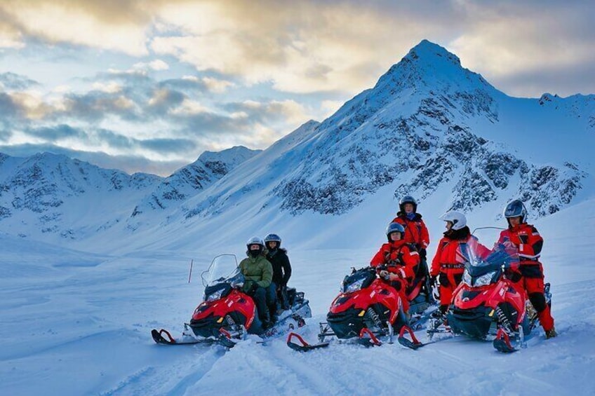 Lyngen Alps Guided Snowmobile Tour From Tromso