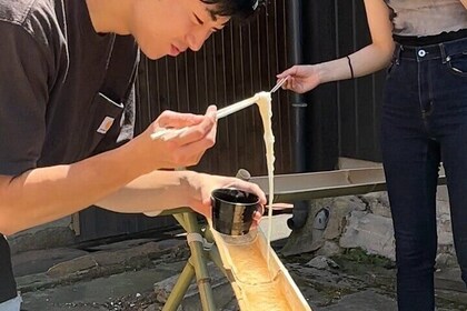 Summer Fun with Flowing Noodles