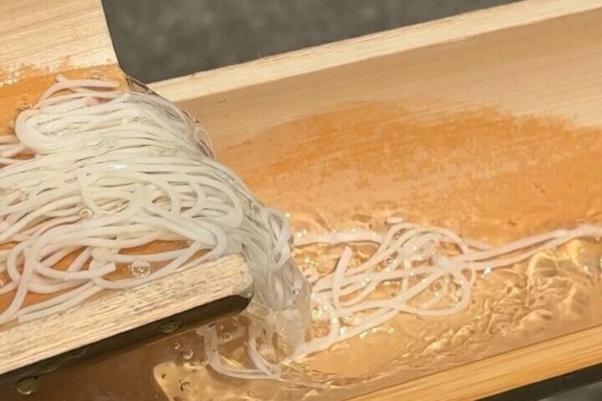 Summer Fun with Flowing Noodles