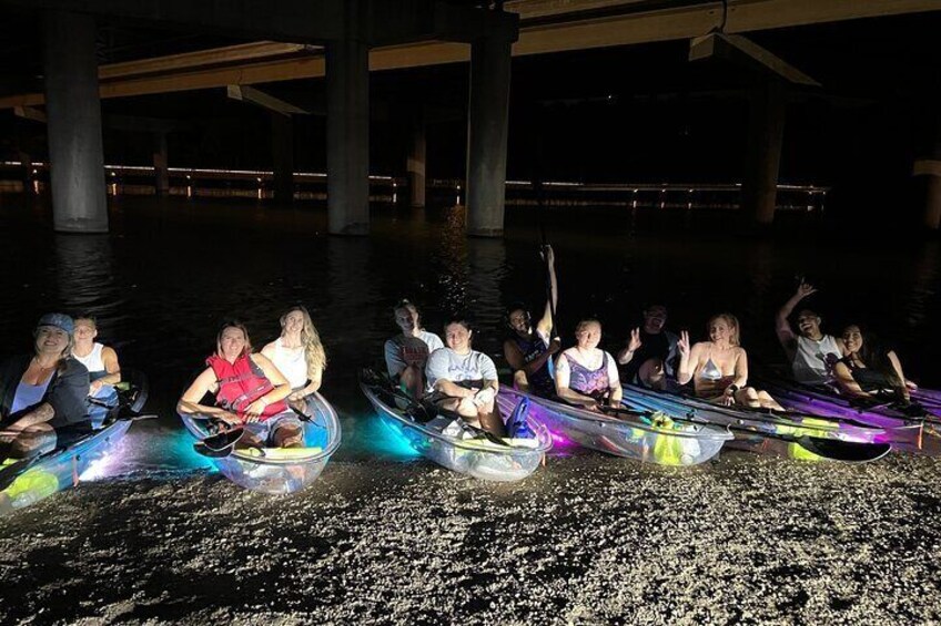 Night Glow Tour - Get Up And Go Kayaking Austin, Texas.