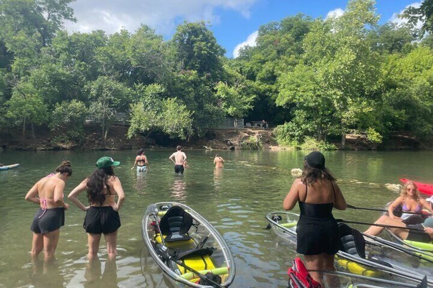 Daytime Tour - Get Up And Go Kayaking Austin, Texas.
