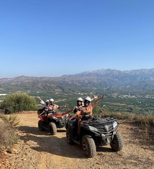 Picture 2 for Activity From Platanias: Quad safari with Hotel transfer