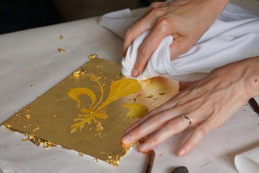 Painting Experience in Florence Create Your Own Florentine Lily