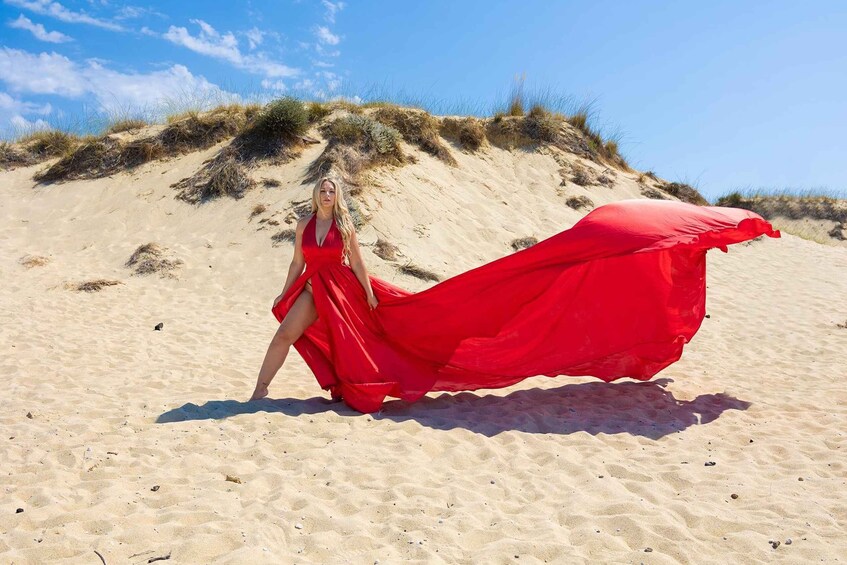 Picture 1 for Activity Naxos Flying Dress Photo Shooting