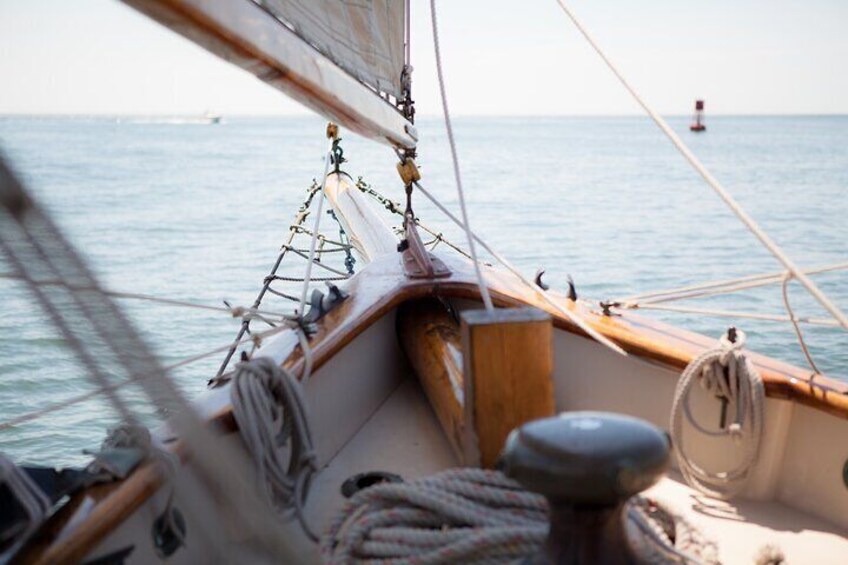 2-Hour Private Morning Charter on Heart's Desire in Casco Bay
