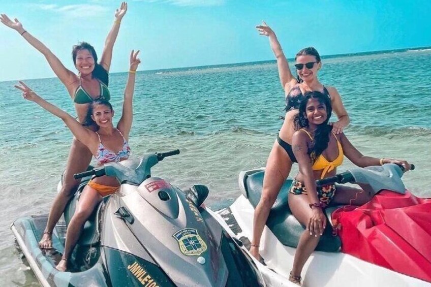 Jet Ski & Zip line splash in punta cana