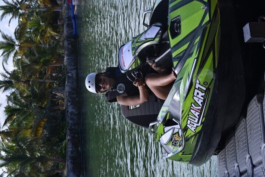 Jet Ski & Zip line splash in punta cana