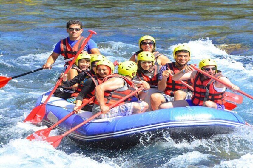 Full Day Rafting, Buggy Safari and Zipline Activity from Antalya