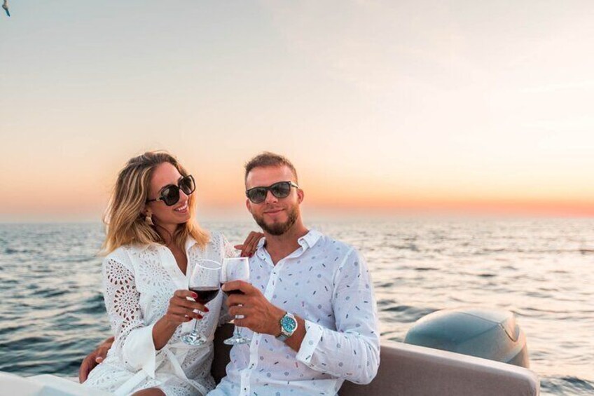 Medulin Sunset Boat Cruise with Wine Tasting