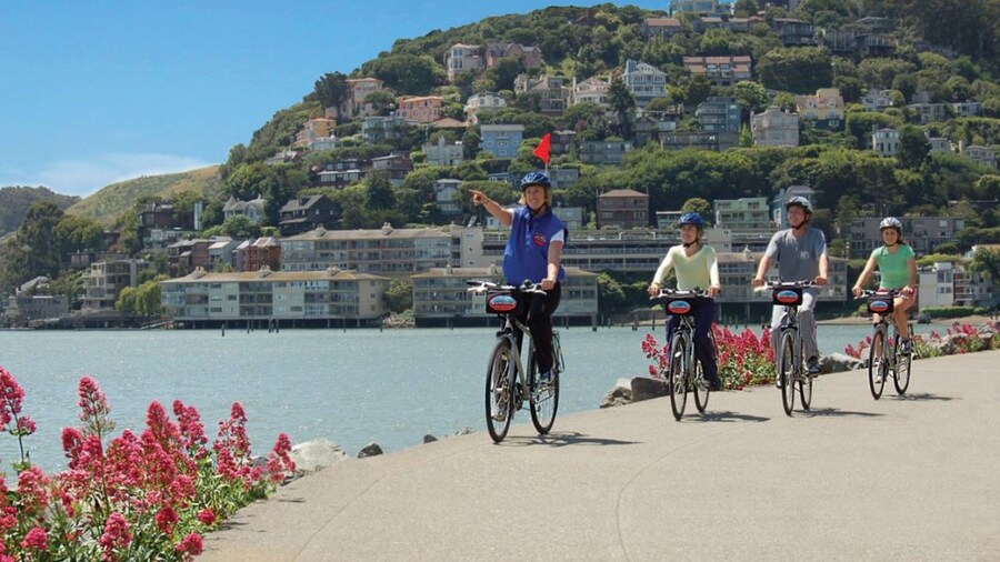 Golden Gate Bridge Bike Tour with Muir Woods & Sausalito Tour