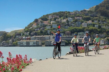 Golden Gate Bridge Fahrradtour mit Muir Woods & Sausalito Tour