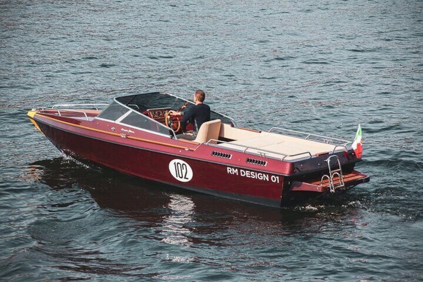 Boat tour on Lake Como