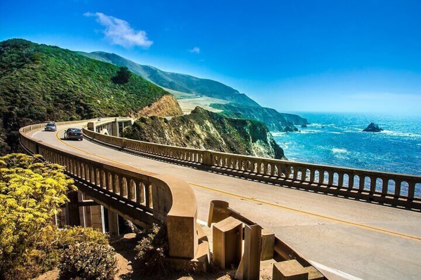 Private Tour Big Sur McWay Falls California Coast 