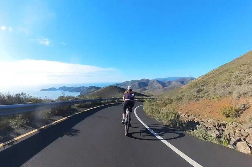 Dropping down Hawk Hill (one of many routes to Muir Woods)