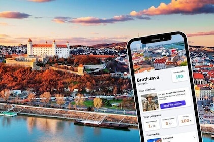 Bratislava Exploration Game and City Tour on your Phone