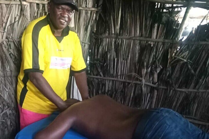 Authentic Traditional Massage with Sea View in Diani Beach