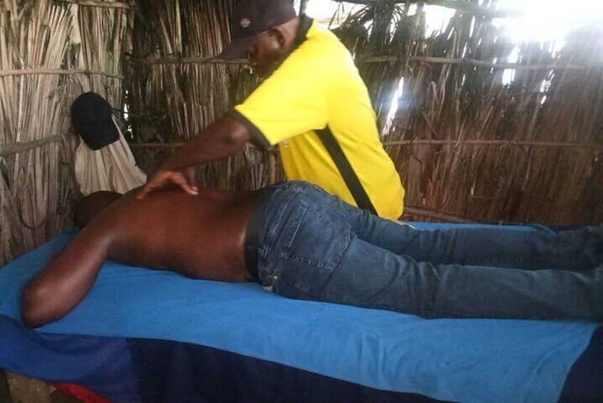 Authentic Traditional Massage with Sea View in Diani Beach