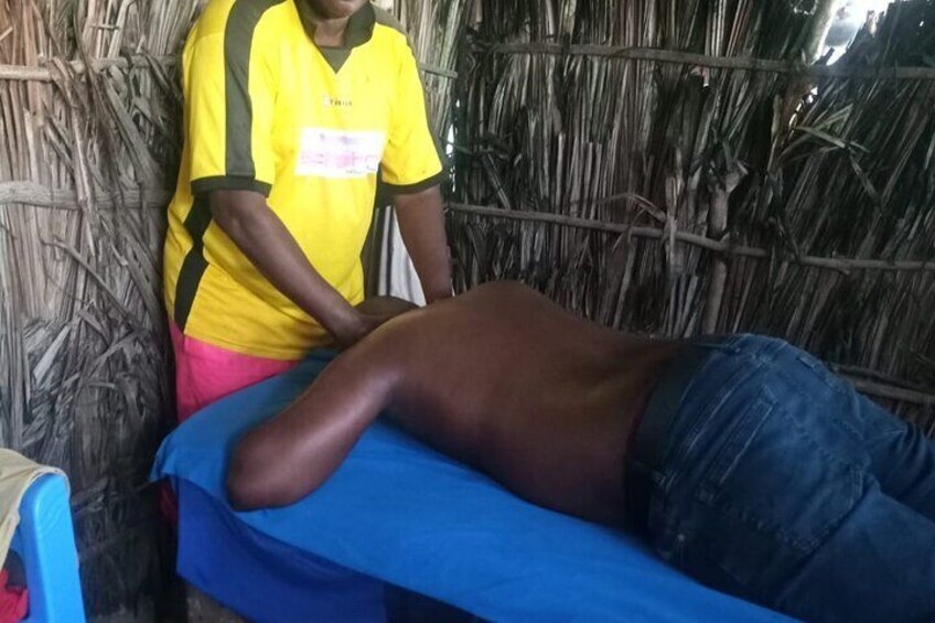 Authentic Traditional Massage with Sea View in Diani Beach