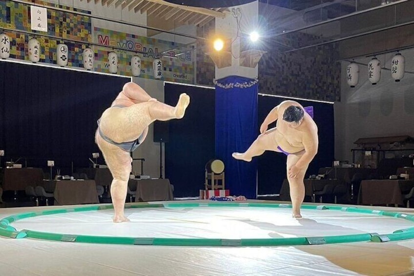 Sumo Show Admission with Chankonabe Gold & Sumo Experience