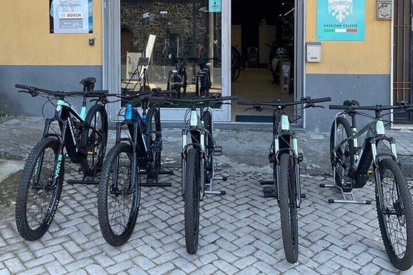 eBIKE rental in Randazzo