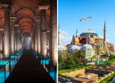 Istanbul: Tiket Kombo Basilica Cistern & Hagia Sophia