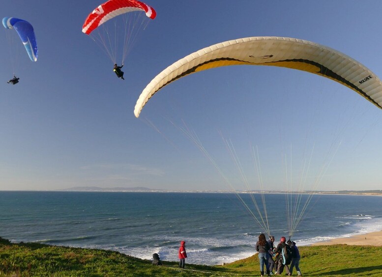 Picture 2 for Activity Nazare: Paragliding tandem flight