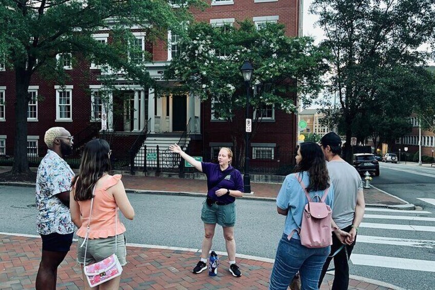 Storytelling along Marshall Street in Historic Court End