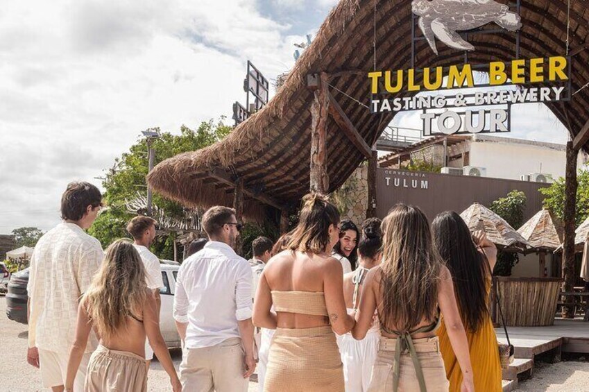 Visit our factory and discover the secrets of the Tulum brewery
