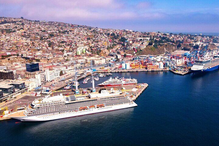 Post Cruise Tour Valparaiso and Winery drop off Airport or Hotel 