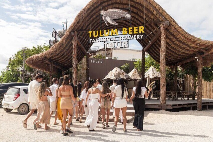 Exclusive tour with a brewing expert at the Tulum brewery