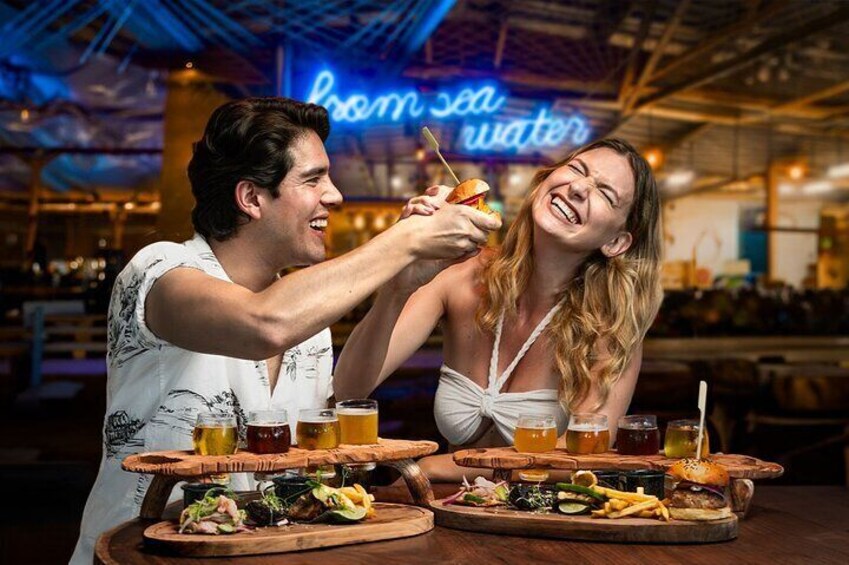 Enjoy our appetizers created by our chef in our incredible Tap Room in Tulum