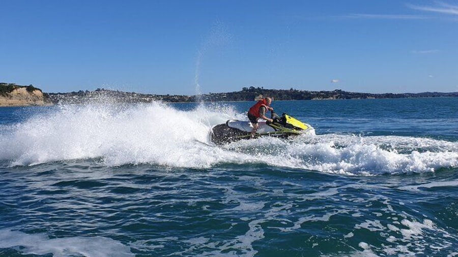 Donut wave action fun in the sun