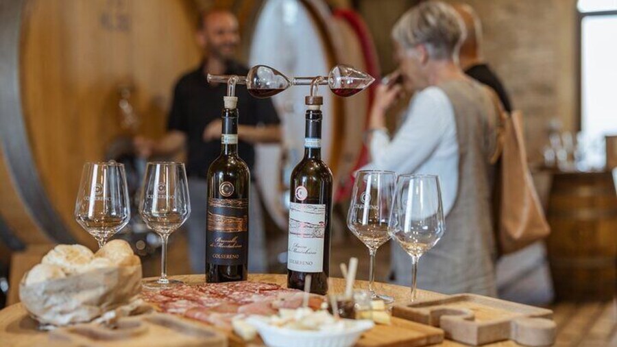Wine Tasting of Brunello with Tuscan Cold Cuts and Cheese