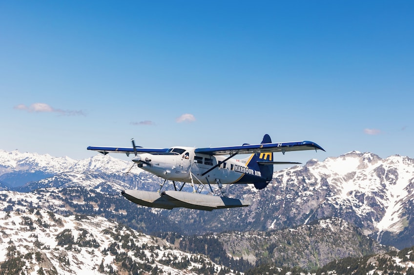 From Vancouver: Scenic Seaplane flight to Whistler with Bus return