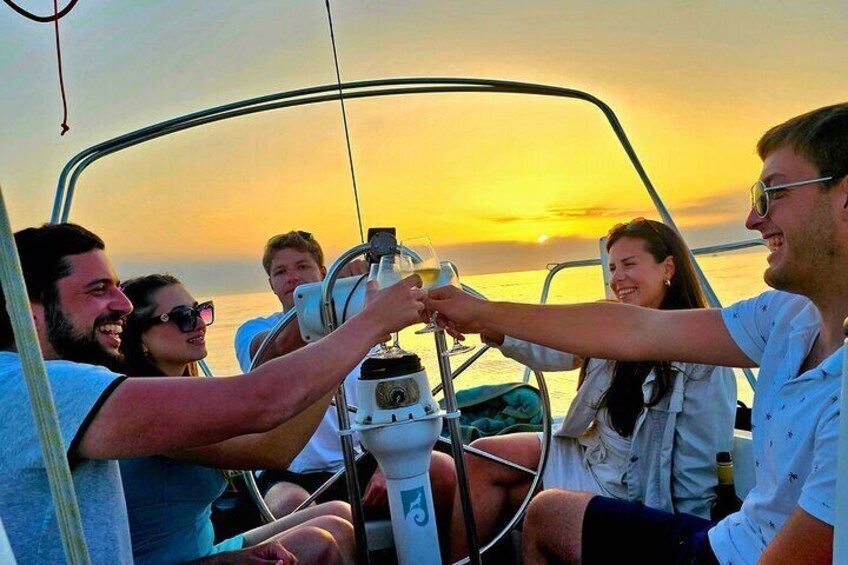 3 Hour Private Sunset Sailing Tour in Pula