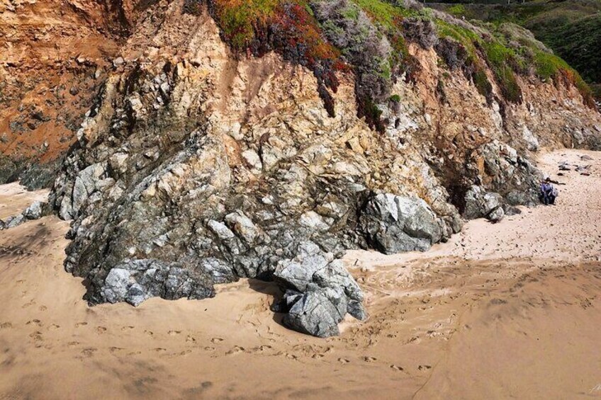 Secluded Beach found in Garrapata State Park, Monterey County