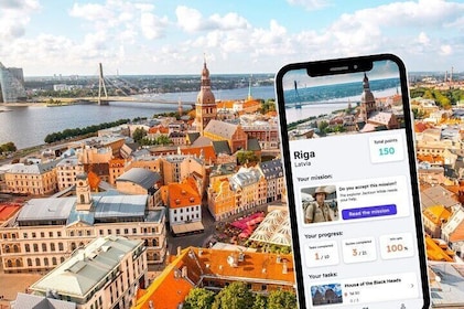 Riga Exploration Game and City Tour on your Phone