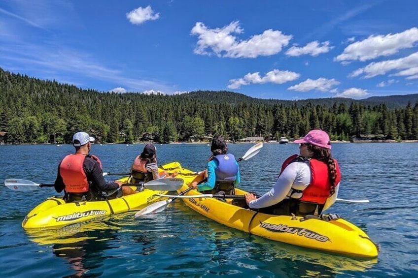 Discover Lake Tahoe Kayak and Paddleboard Tour