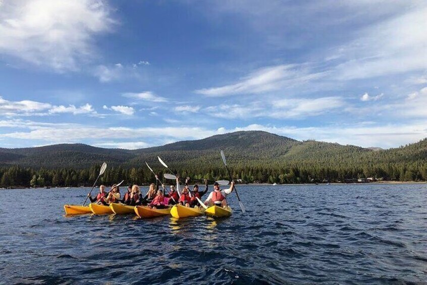 Discover Lake Tahoe Kayak and Paddleboard Activity