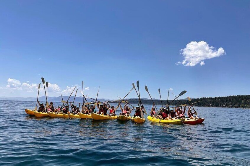 Discover Lake Tahoe Kayak and Paddleboard Activity