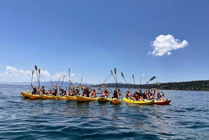 Discover Lake Tahoe Kayak and Paddleboard Activity