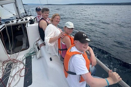 Family sailing Kastela & Split