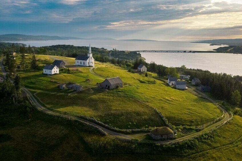 Guided Highland Village and Baddeck Bus Tour for Cruise Excursion