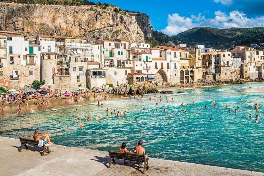 Cefalù beach