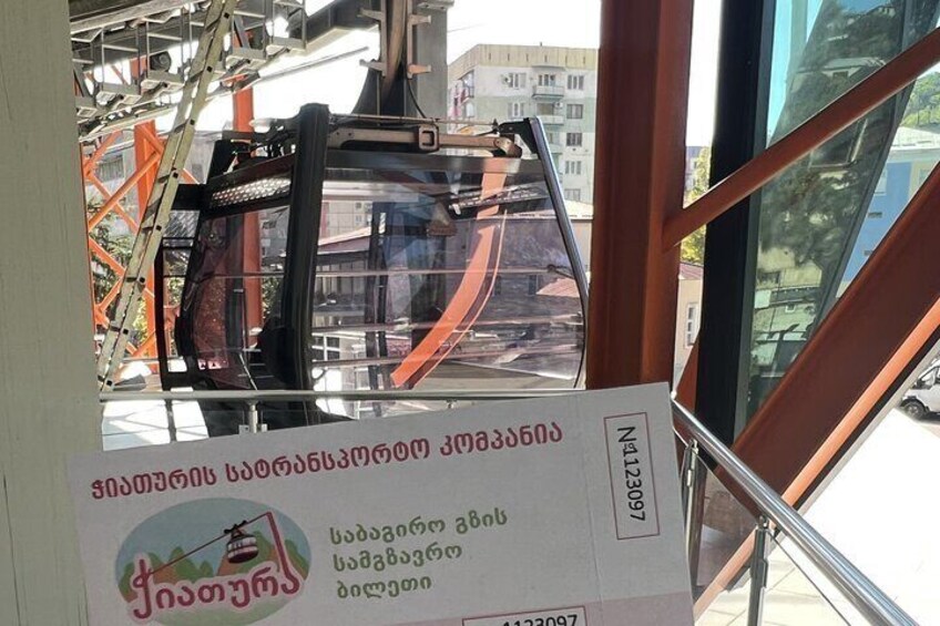 Chiatura New Cable Cars ticket