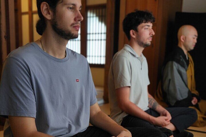 Private Temple Zen Meditation Session in Nishigaoka