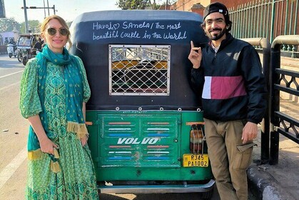 Private Jaipur City Tuk-Tuk Tour with Tiger Fort Sunset View